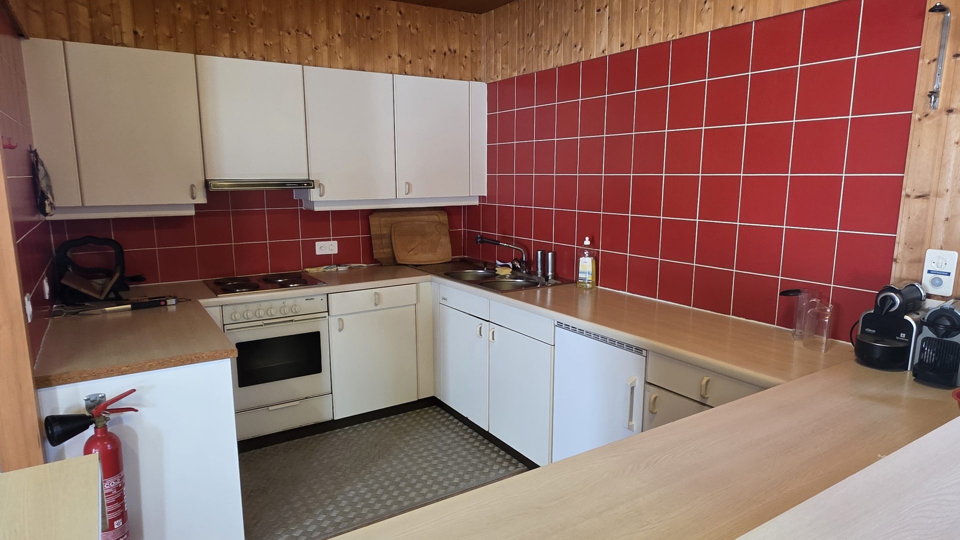 Cuisine équipée du Club House